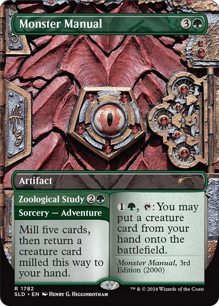 Monster Manual // Zoological Study · Secret Lair Drop