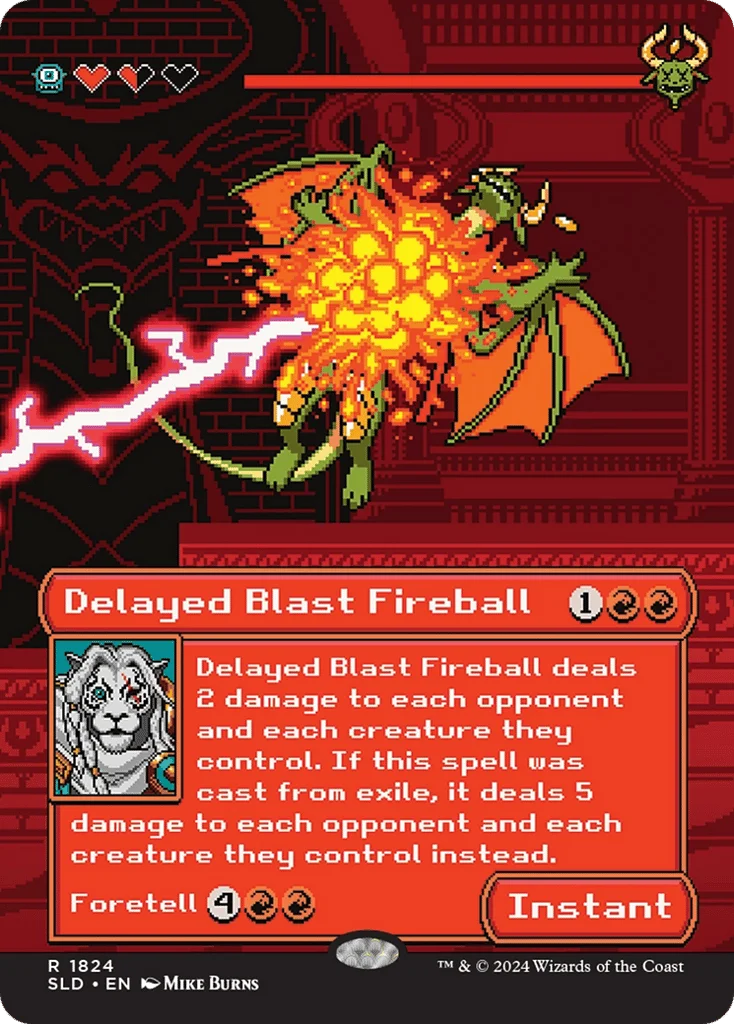 Delayed Blast Fireball · Secret Lair Drop