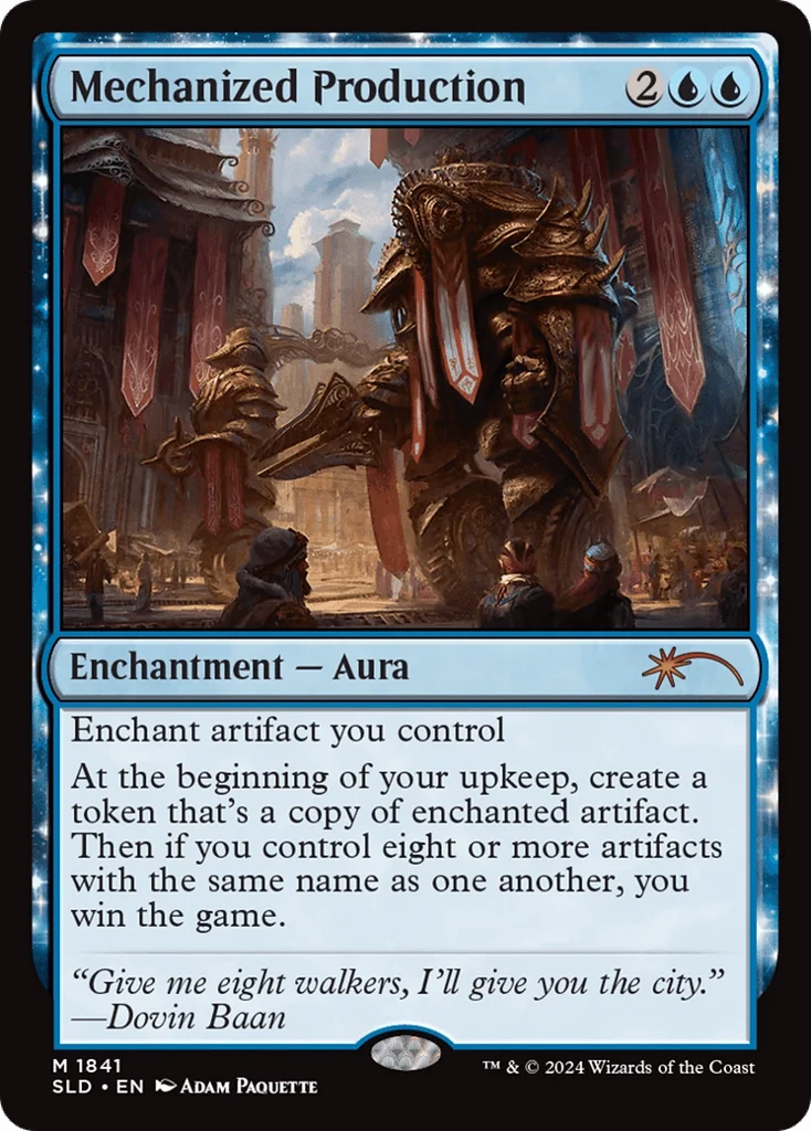 Mechanized Production · Secret Lair Drop