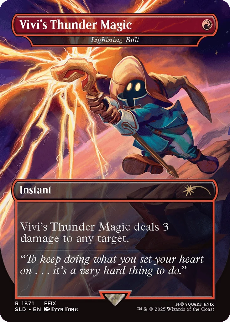 Lightning Bolt · Secret Lair Drop