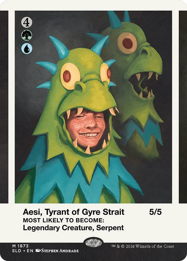 Aesi, Tyrant of Gyre Strait // Aesi, Tyrant of Gyre Strait · Secret Lair Drop