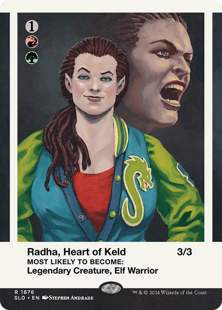 Radha, Heart of Keld // Radha, Heart of Keld · Secret Lair Drop