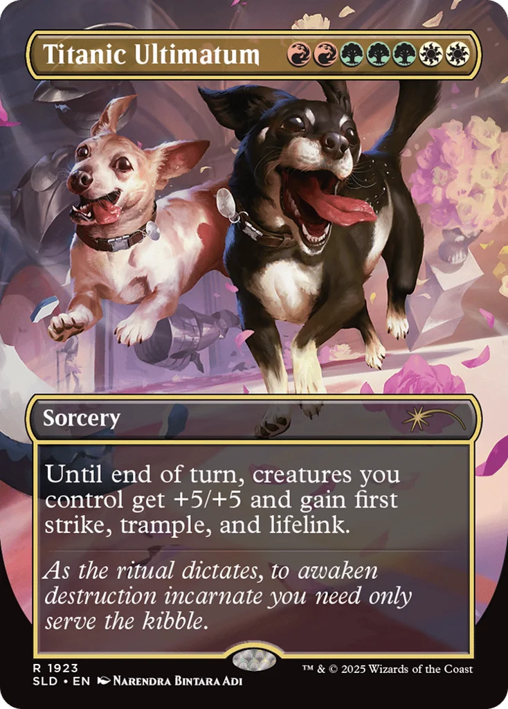 Titanic Ultimatum · Secret Lair Drop