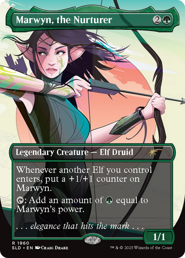 Marwyn, the Nurturer · Secret Lair Drop
