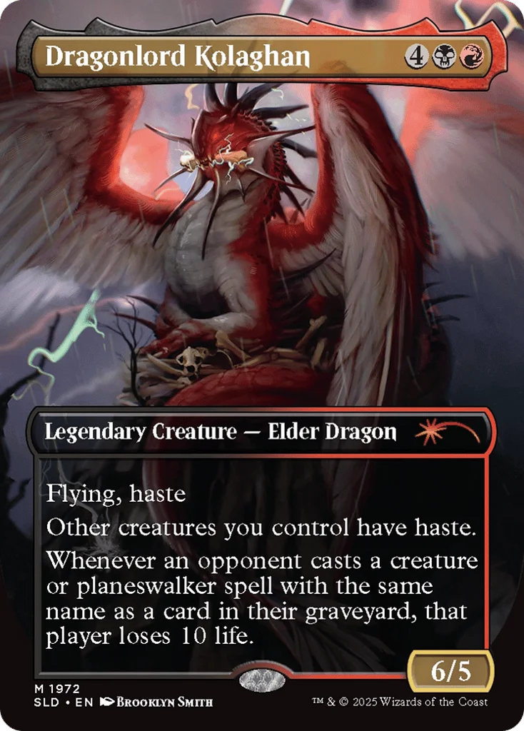 Dragonlord Kolaghan // Dragonlord Kolaghan · Secret Lair Drop