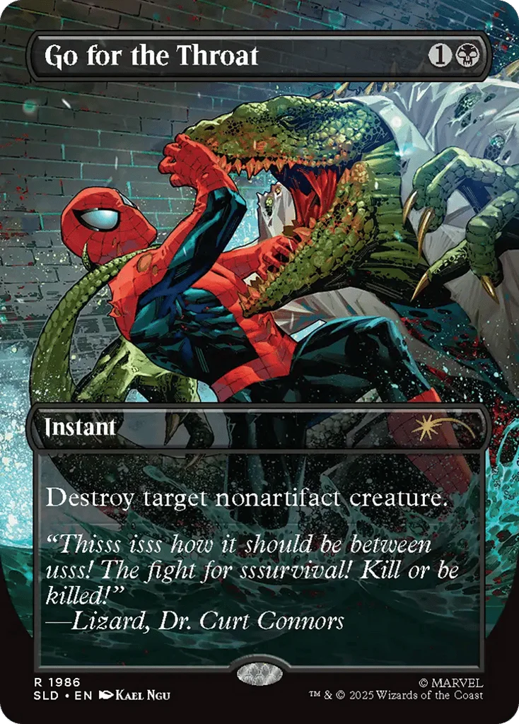 Go for the Throat · Secret Lair Drop