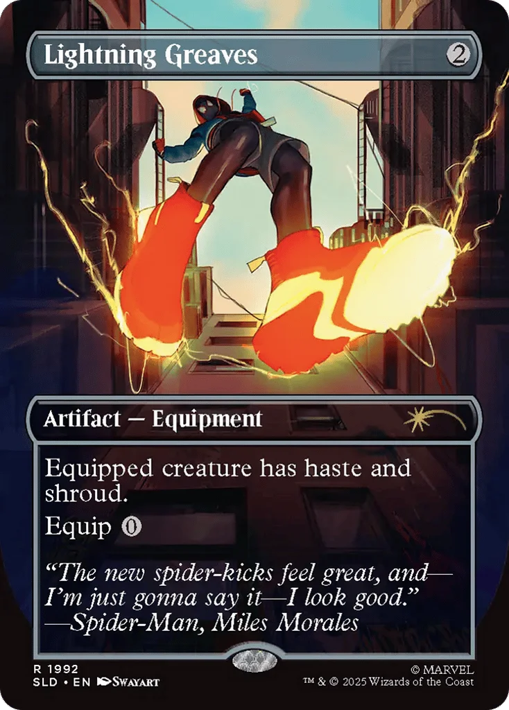Lightning Greaves · Secret Lair Drop