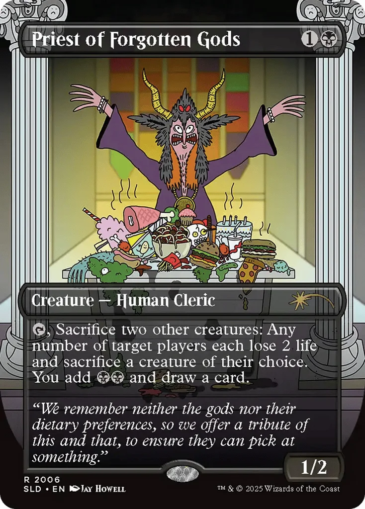 Priest of Forgotten Gods · Secret Lair Drop