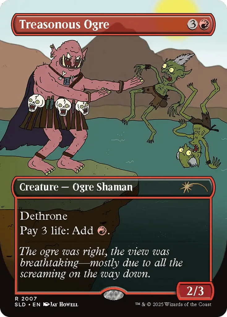 Treasonous Ogre · Secret Lair Drop