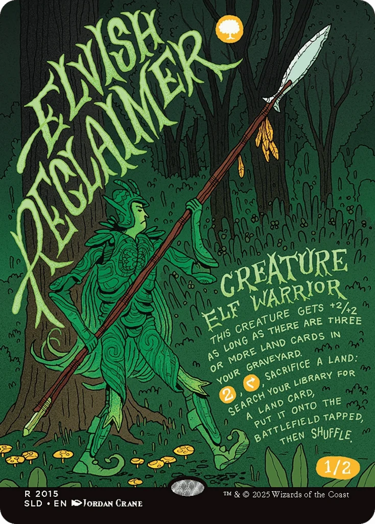 Elvish Reclaimer · Secret Lair Drop