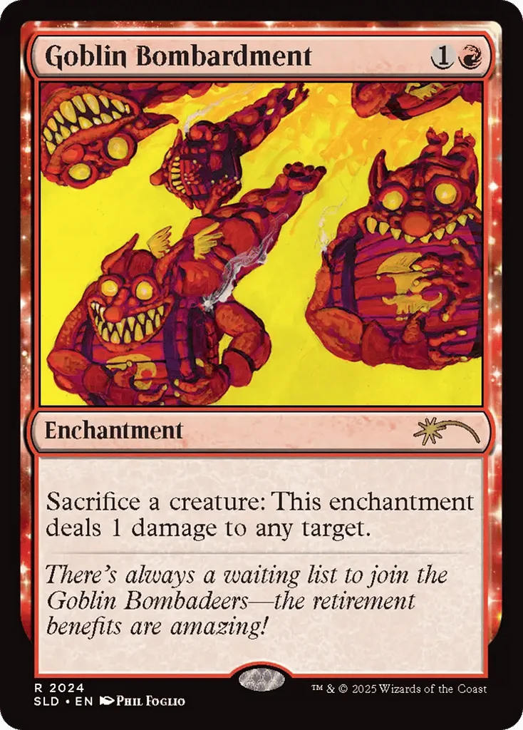 Goblin Bombardment · Secret Lair Drop