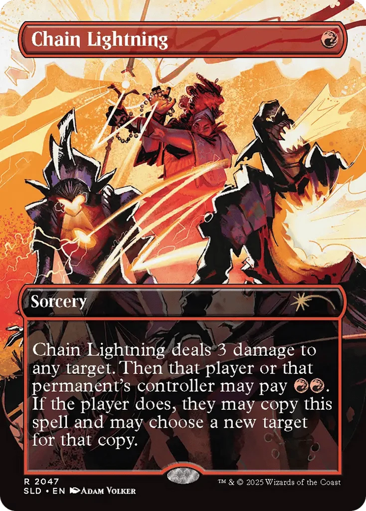 Chain Lightning · Secret Lair Drop