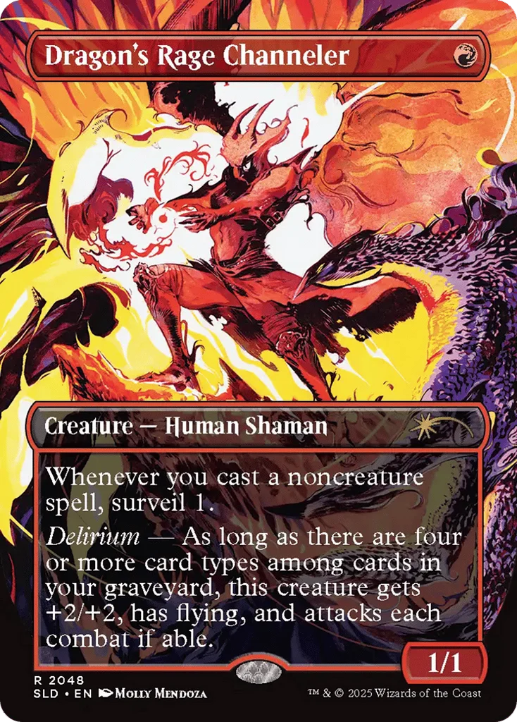 Dragon's Rage Channeler · Secret Lair Drop