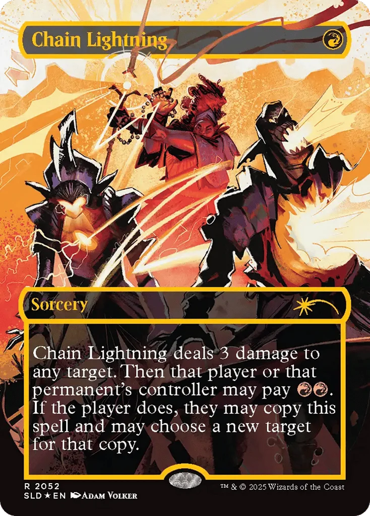 Chain Lightning · Secret Lair Drop