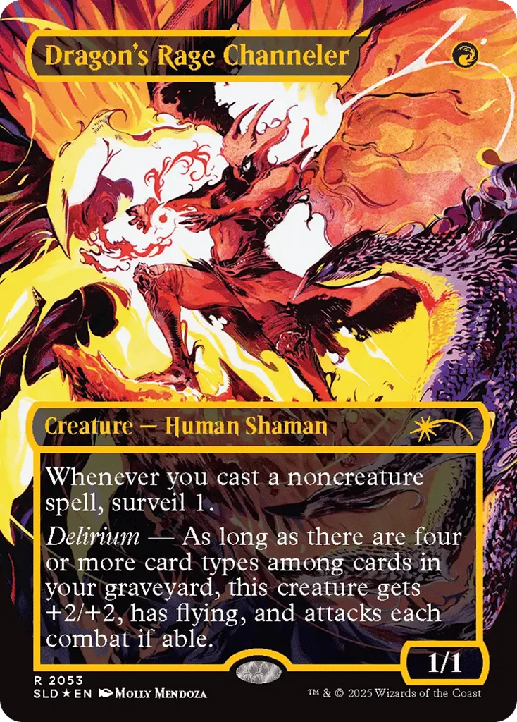 Dragon's Rage Channeler · Secret Lair Drop