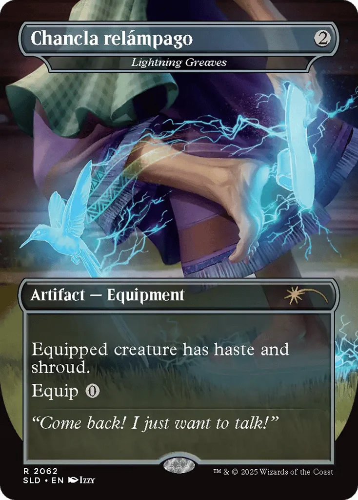Lightning Greaves · Secret Lair Drop
