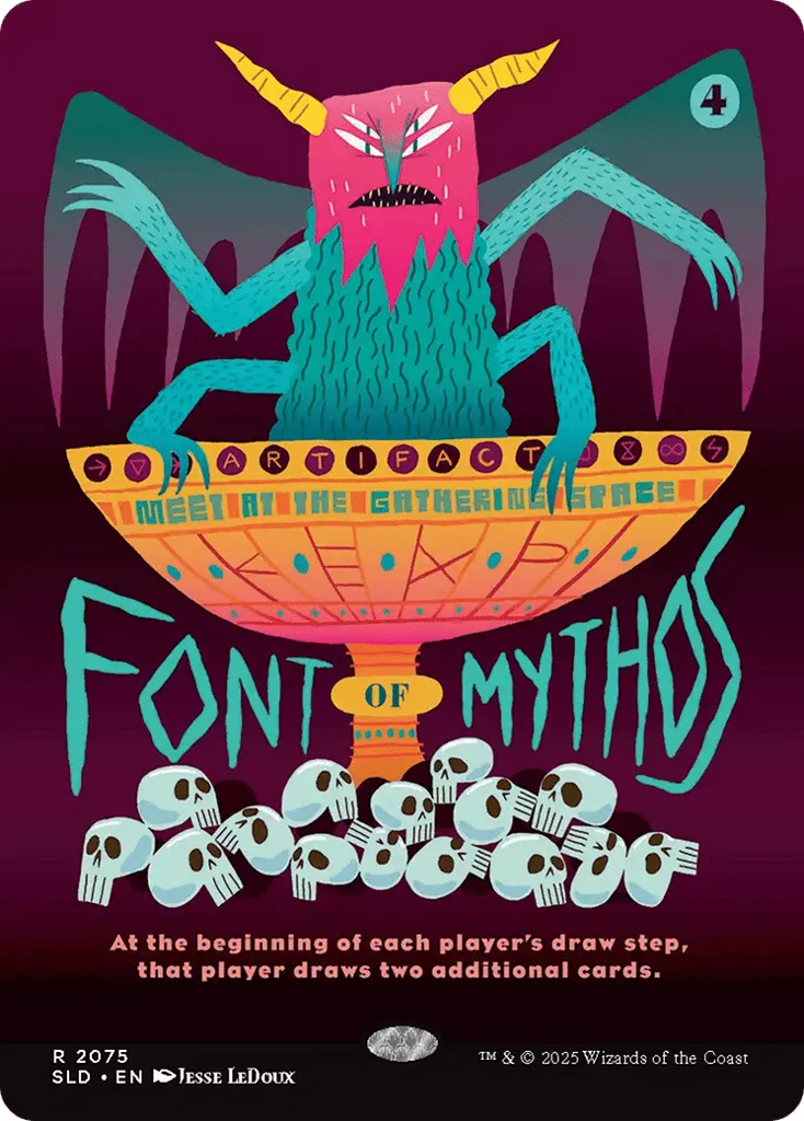 Font of Mythos · Secret Lair Drop