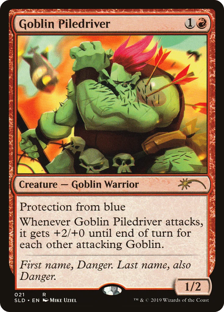 Goblin Piledriver · Secret Lair Drop