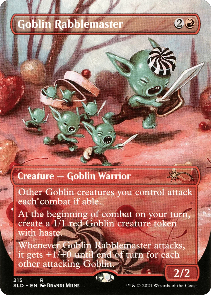 Goblin Rabblemaster · Secret Lair Drop