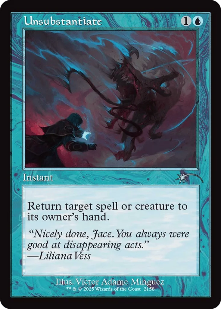 Unsubstantiate · Secret Lair Drop