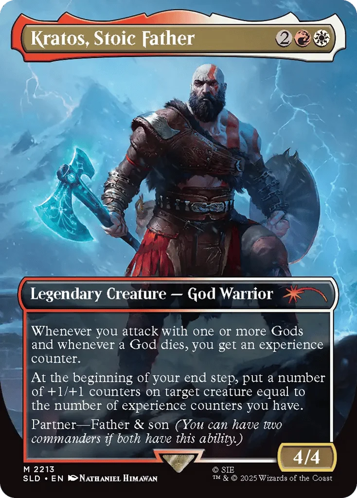 Kratos, Stoic Father · Secret Lair Drop