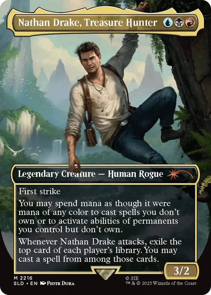 Nathan Drake, Treasure Hunter · Secret Lair Drop
