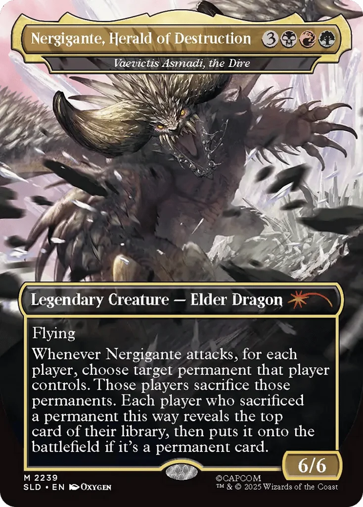Vaevictis Asmadi, the Dire · Secret Lair Drop