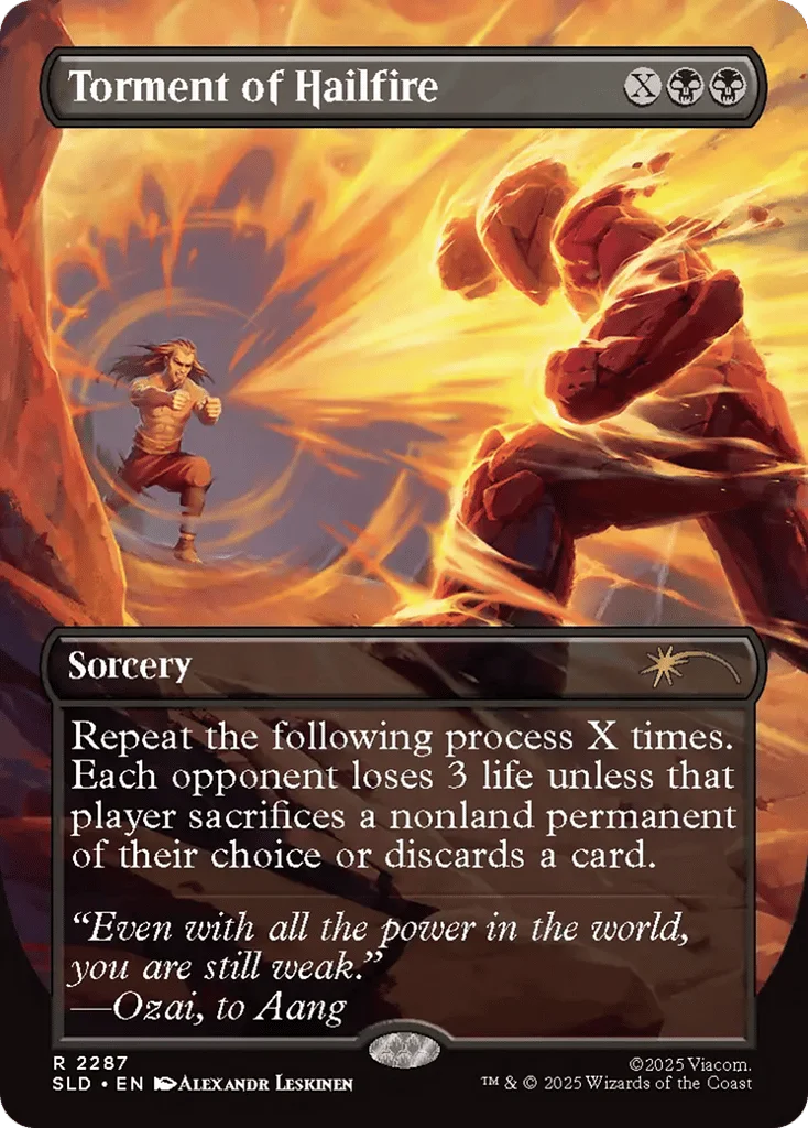 Torment of Hailfire · Secret Lair Drop