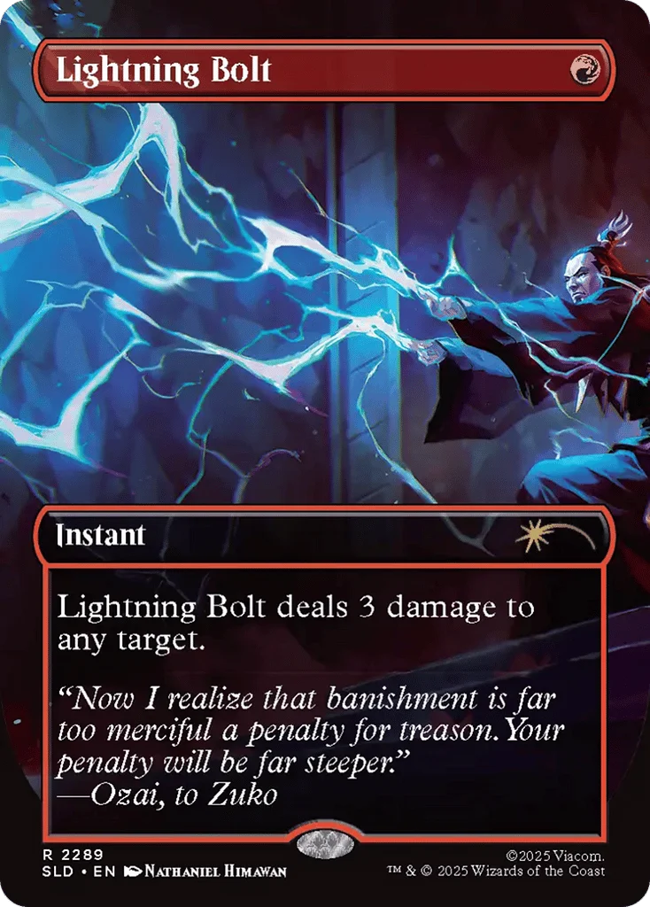 Lightning Bolt · Secret Lair Drop