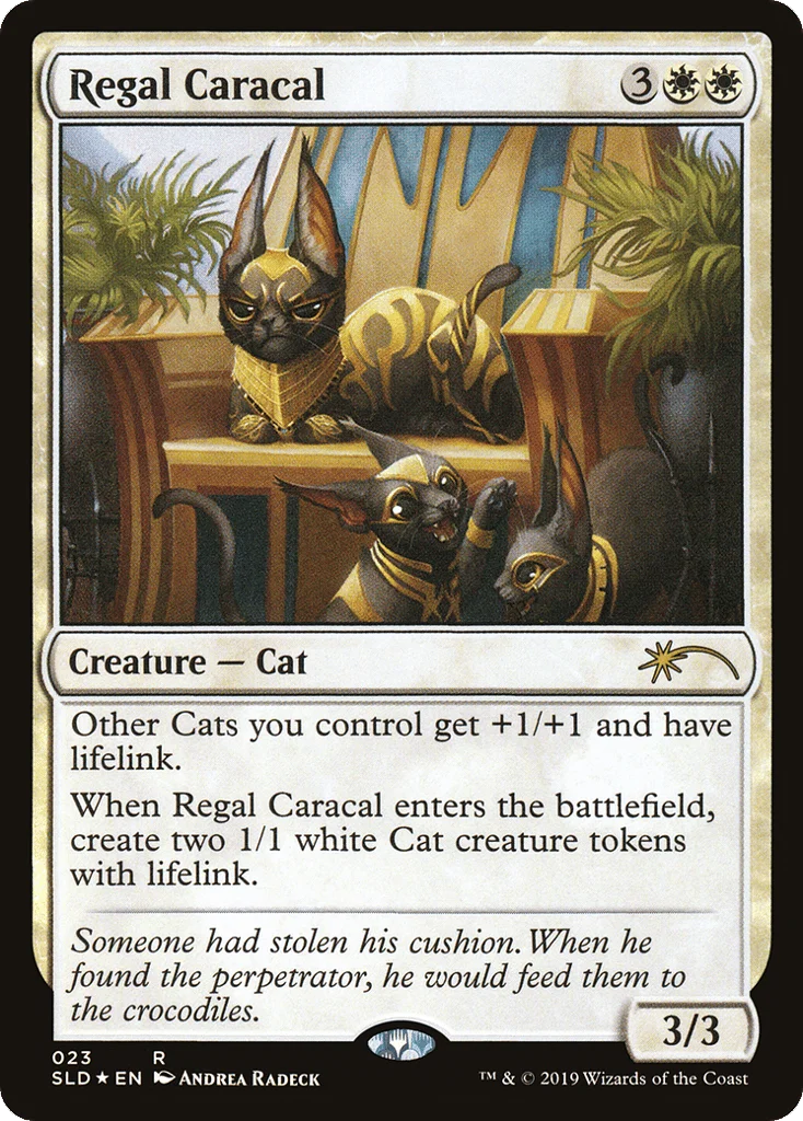 Regal Caracal · Secret Lair Drop