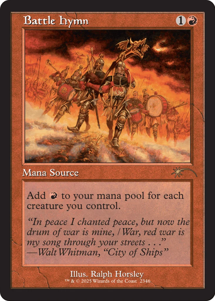 Battle Hymn · Secret Lair Drop