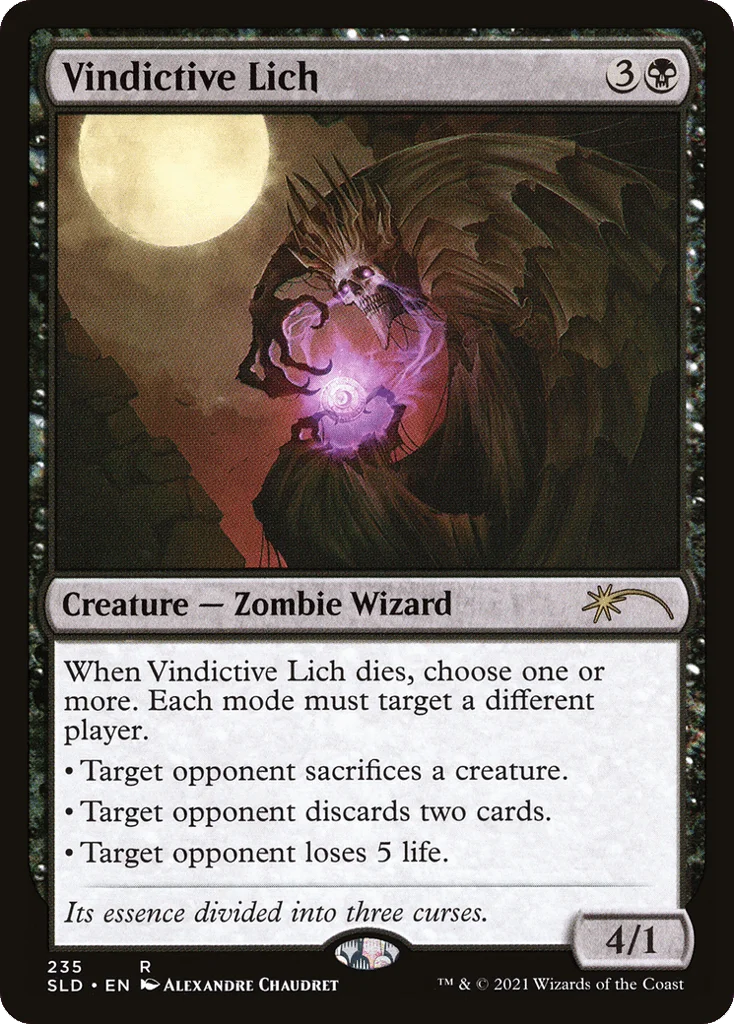 Vindictive Lich · Secret Lair Drop