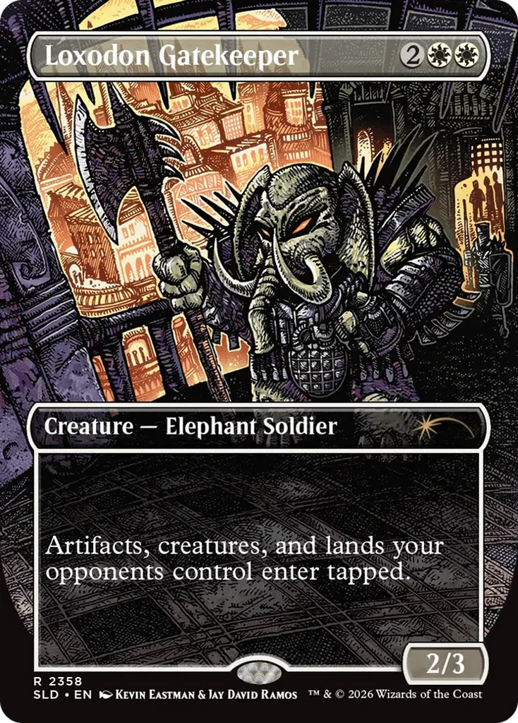 Loxodon Gatekeeper · Secret Lair Drop