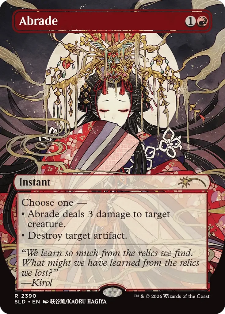 Abrade · Secret Lair Drop