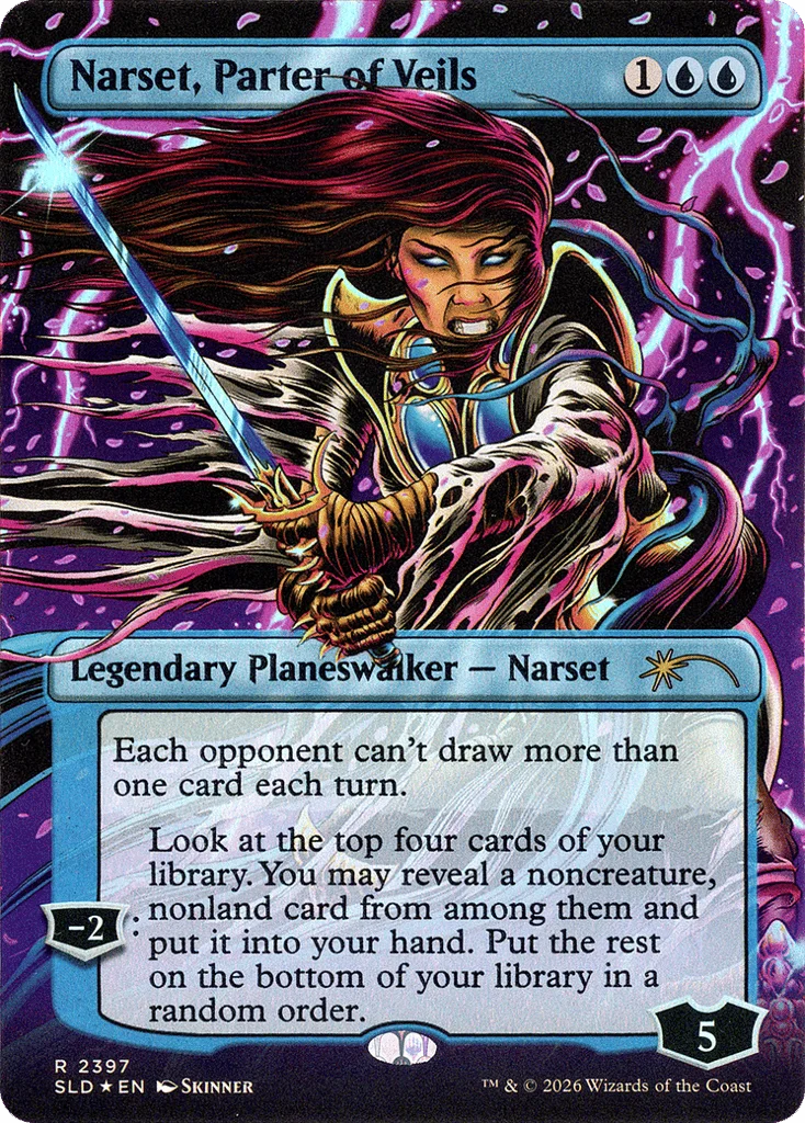 Narset, Parter of Veils · Secret Lair Drop