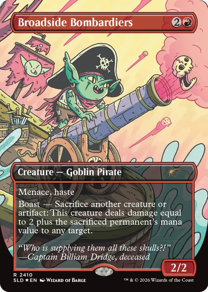 Broadside Bombardiers · Secret Lair Drop