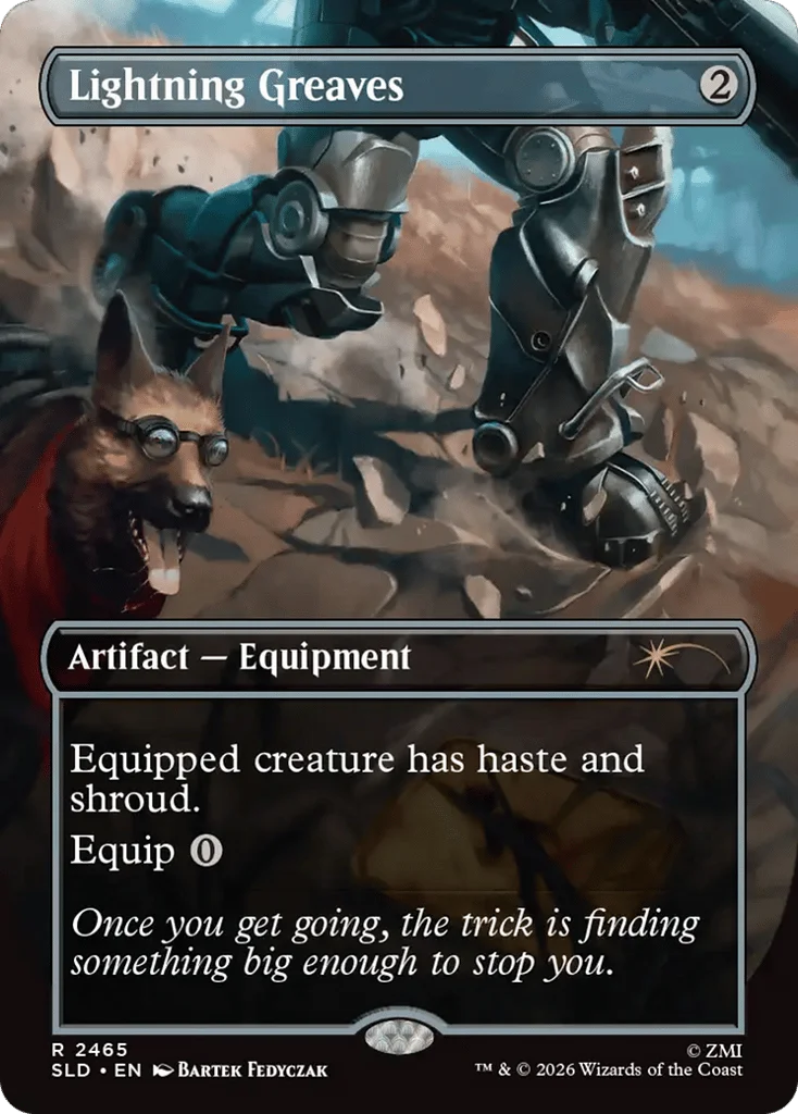 Lightning Greaves · Secret Lair Drop
