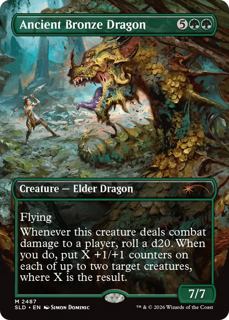 Ancient Bronze Dragon · Secret Lair Drop