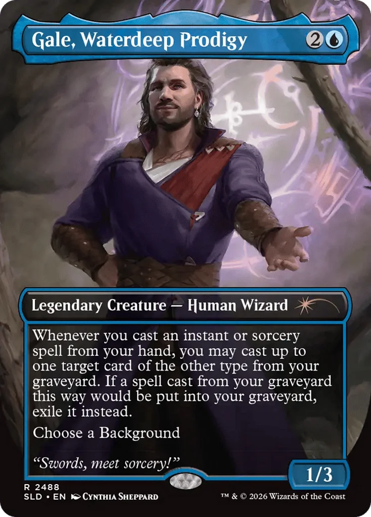 Gale, Waterdeep Prodigy · Secret Lair Drop