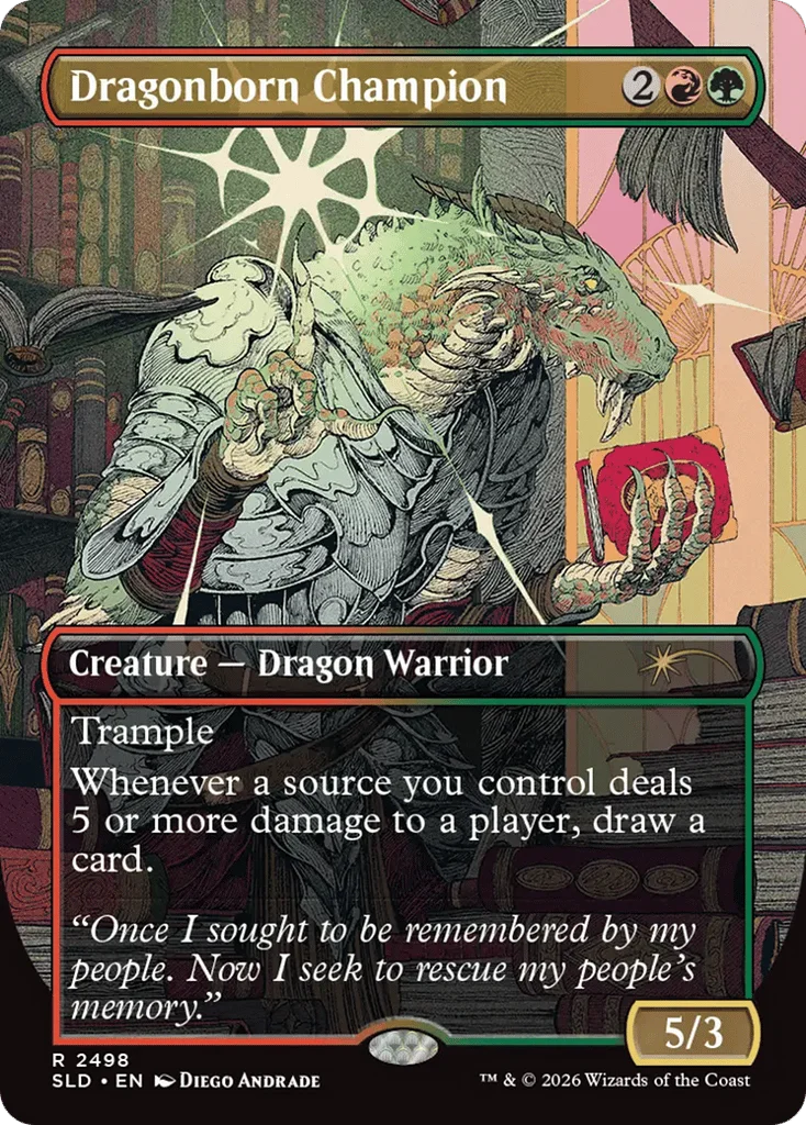 Dragonborn Champion · Secret Lair Drop