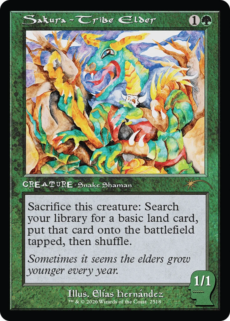 Sakura-Tribe Elder · Secret Lair Drop