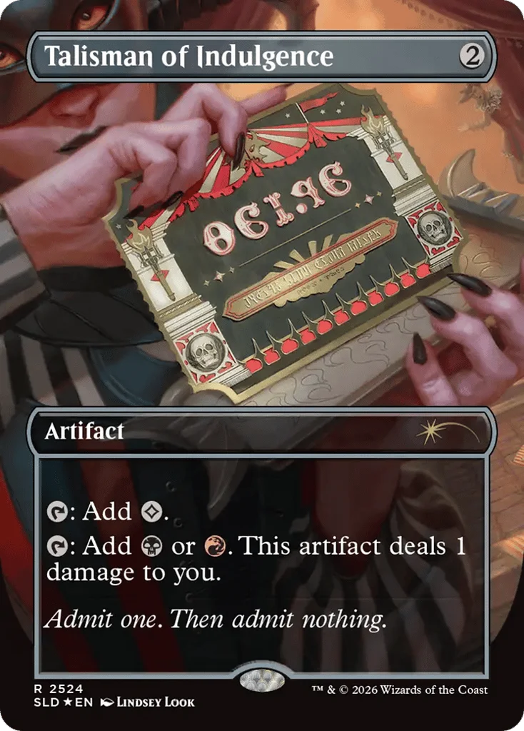 Talisman of Indulgence · Secret Lair Drop