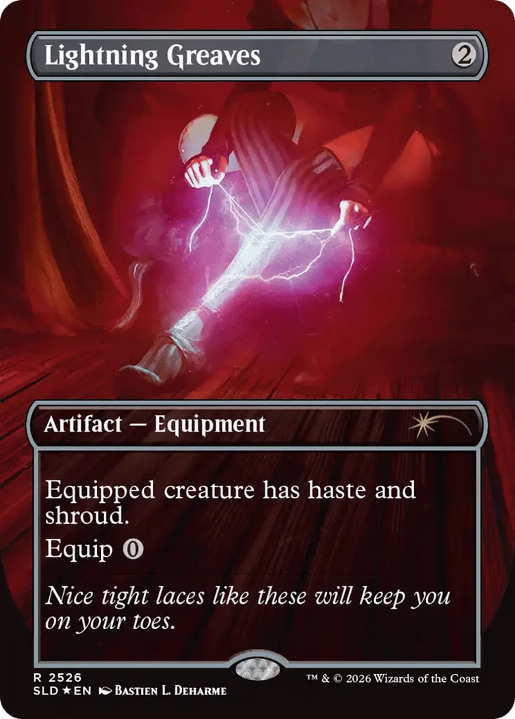Lightning Greaves · Secret Lair Drop