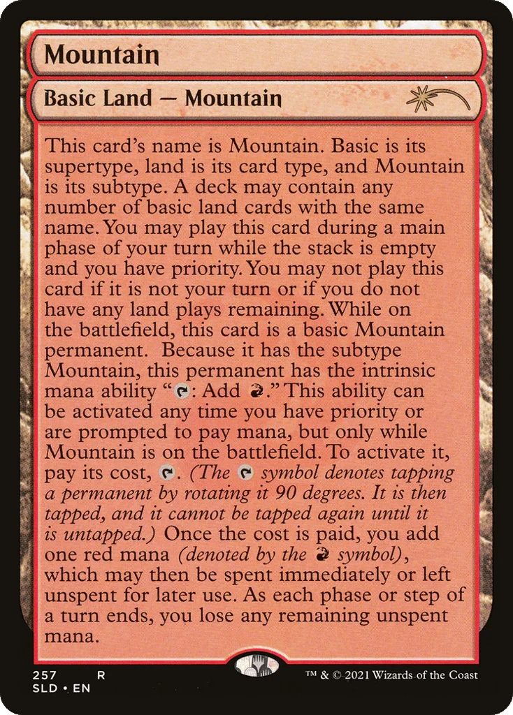 Mountain · Secret Lair Drop