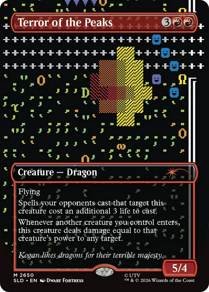 Terror of the Peaks · Secret Lair Drop