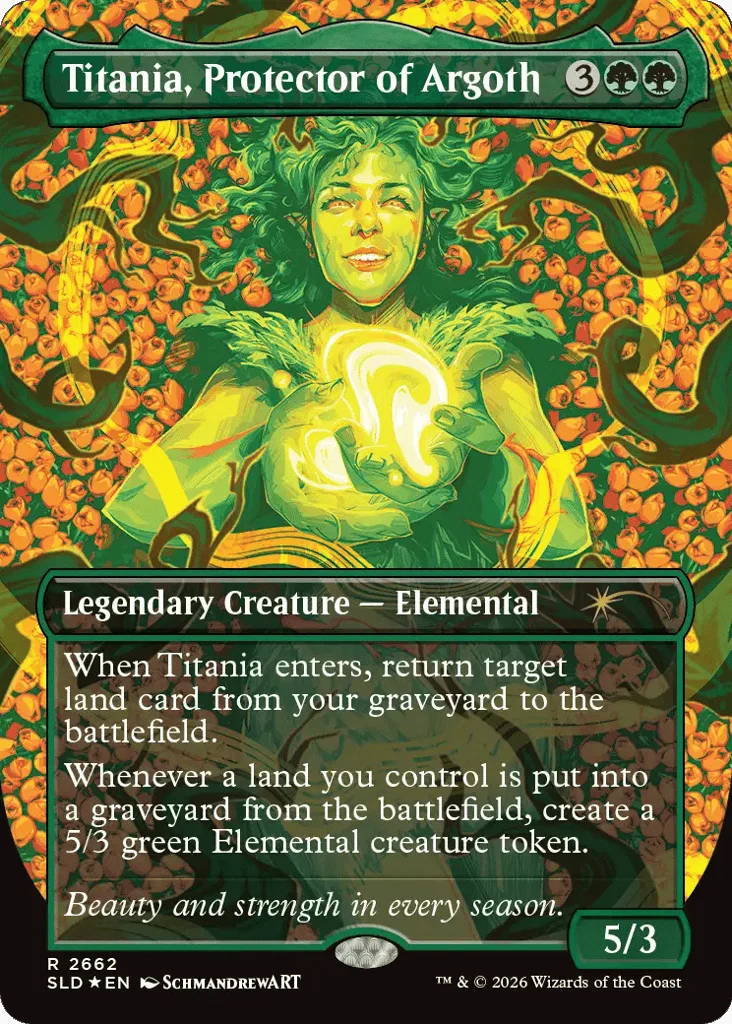 Titania, Protector of Argoth · Secret Lair Drop