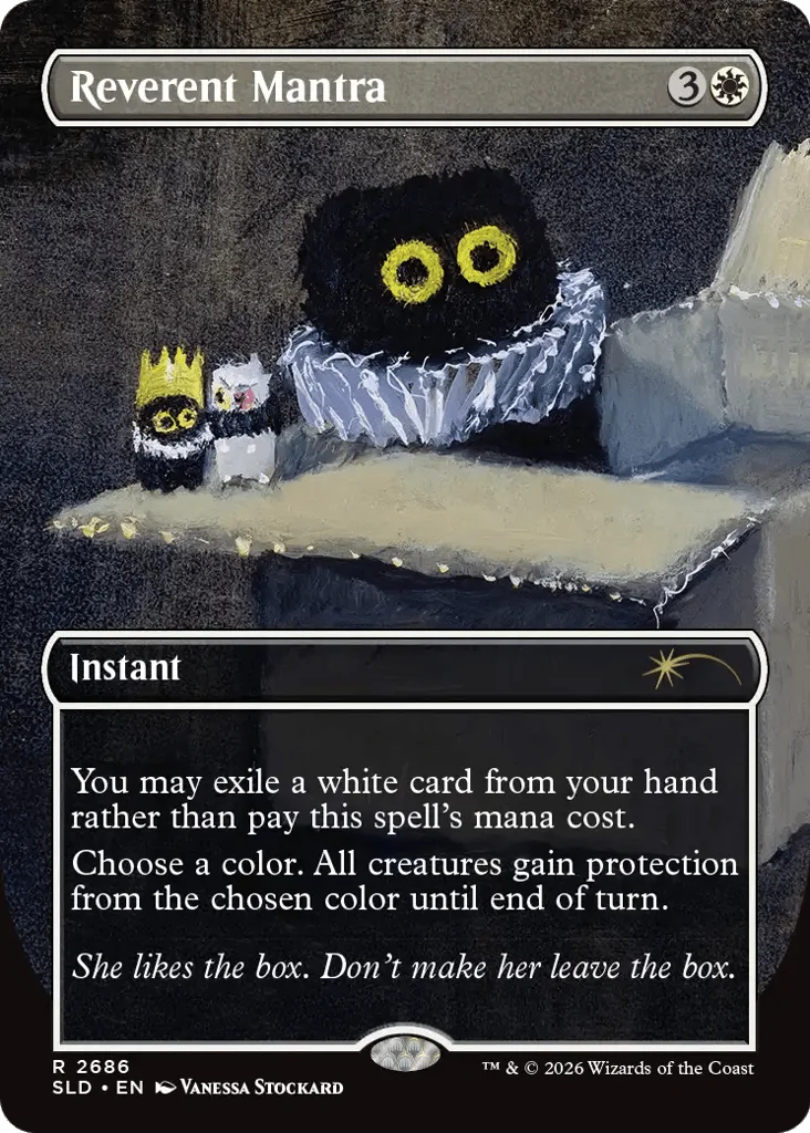 Reverent Mantra · Secret Lair Drop