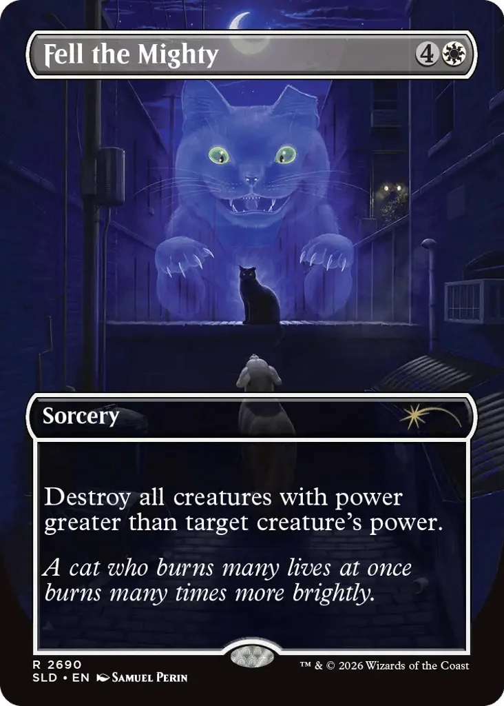 Fell the Mighty · Secret Lair Drop