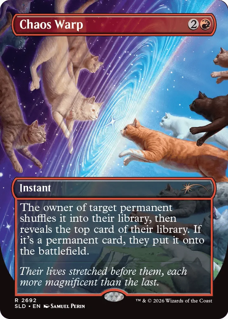 Chaos Warp · Secret Lair Drop