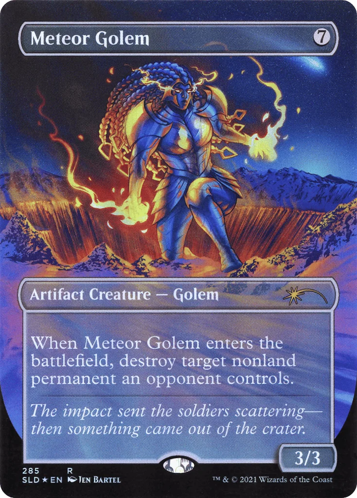 Meteor Golem · Secret Lair Drop